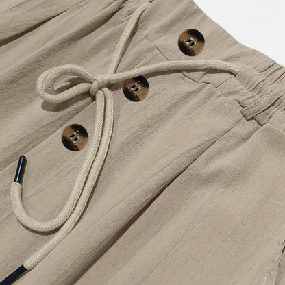 Mistrève | Pantalon en Lin pour Homme – Élégance Décontractée, Confort Naturel