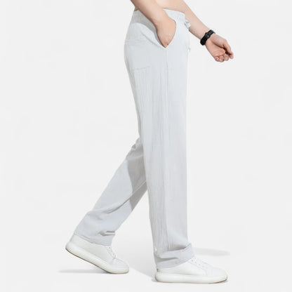Mistrève | Pantalon en Lin pour Homme – Élégance Décontractée, Confort Naturel