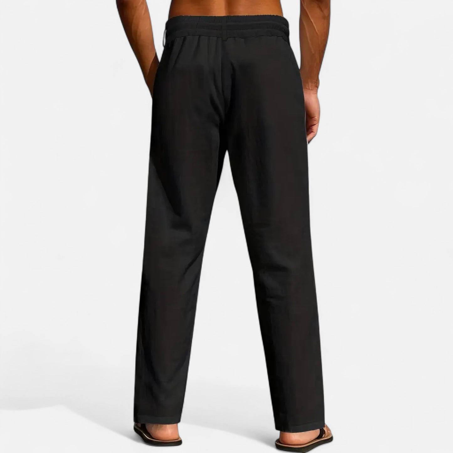 Mistrève | Pantalon en Lin pour Homme – Élégance Décontractée, Confort Naturel
