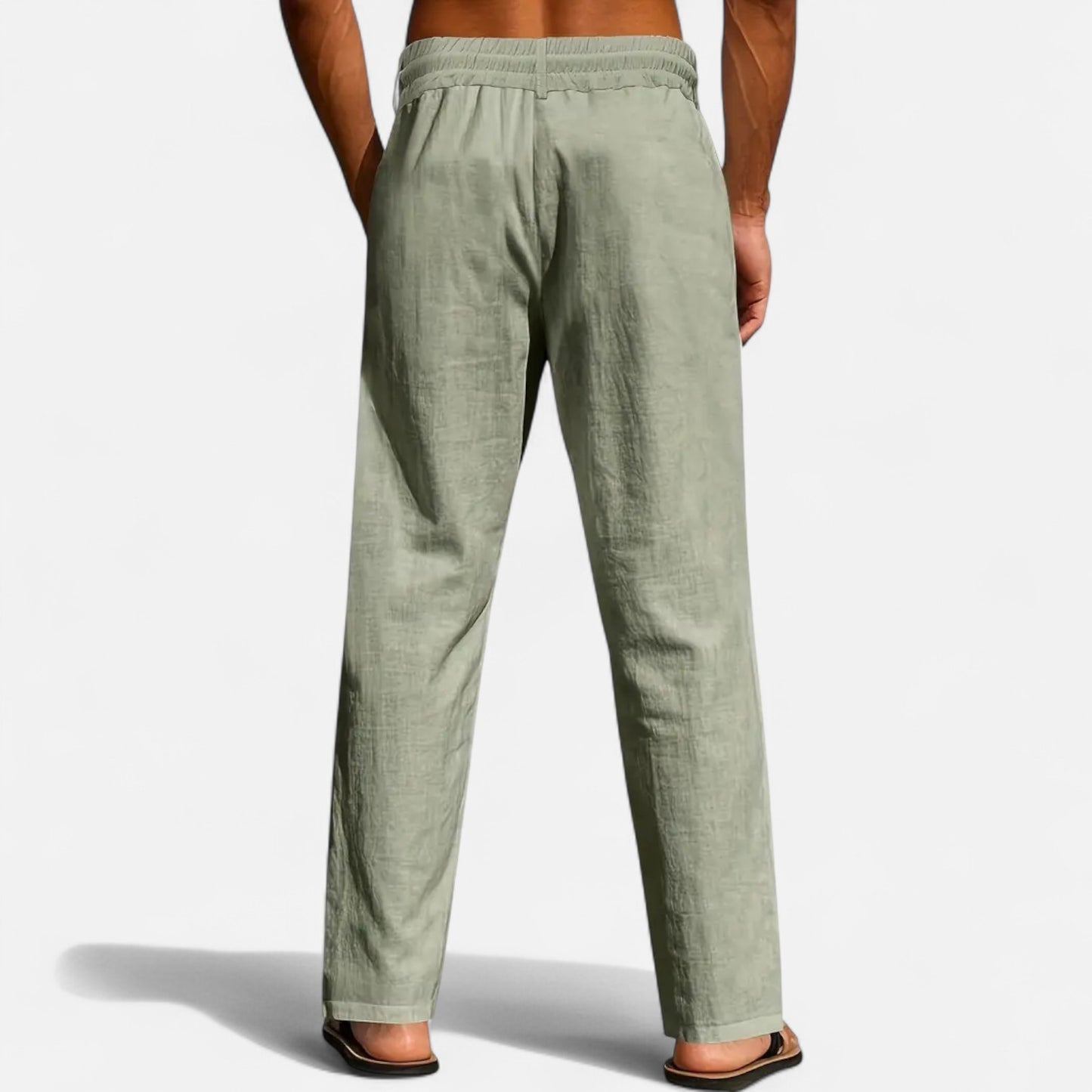 Mistrève | Pantalon en Lin pour Homme – Élégance Décontractée, Confort Naturel