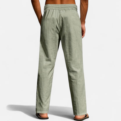 Mistrève | Pantalon en Lin pour Homme – Élégance Décontractée, Confort Naturel