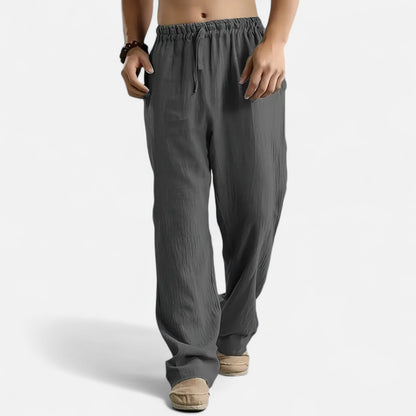 Mistrève | Pantalon en Lin pour Homme – Élégance Décontractée, Confort Naturel