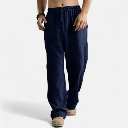Mistrève | Pantalon en Lin pour Homme – Élégance Décontractée, Confort Naturel