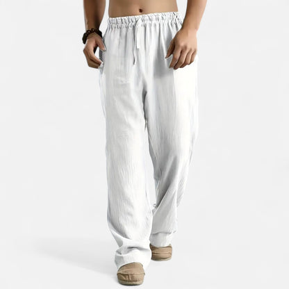 Mistrève | Pantalon en Lin pour Homme – Élégance Décontractée, Confort Naturel