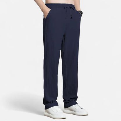 Mistrève | Pantalon en Lin pour Homme – Élégance Décontractée, Confort Naturel