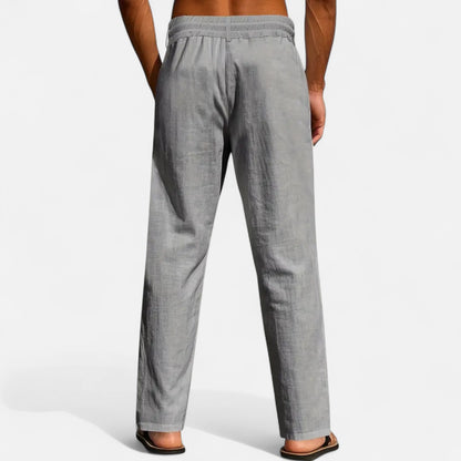 Mistrève | Pantalon en Lin pour Homme – Élégance Décontractée, Confort Naturel