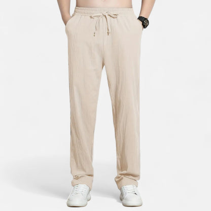 Mistrève | Pantalon en Lin pour Homme – Élégance Décontractée, Confort Naturel