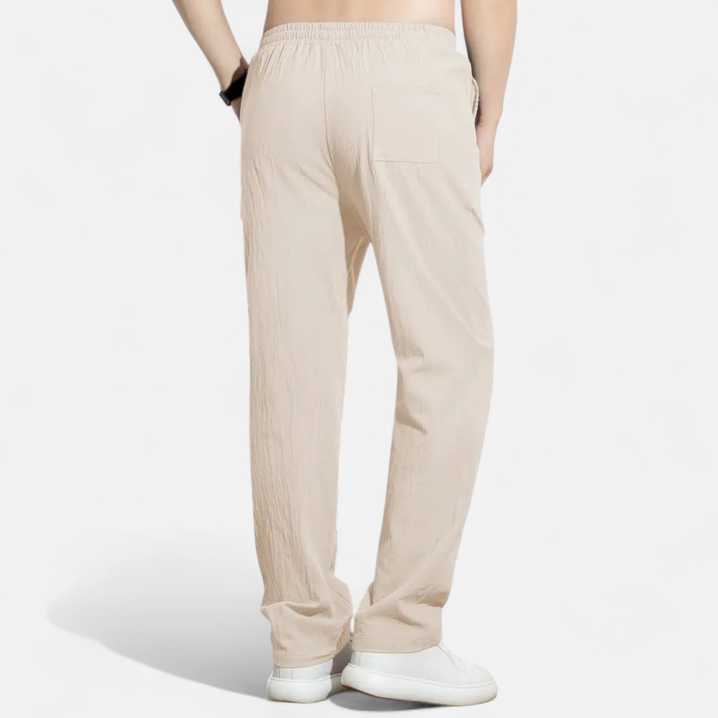 Mistrève | Pantalon en Lin pour Homme – Élégance Décontractée, Confort Naturel