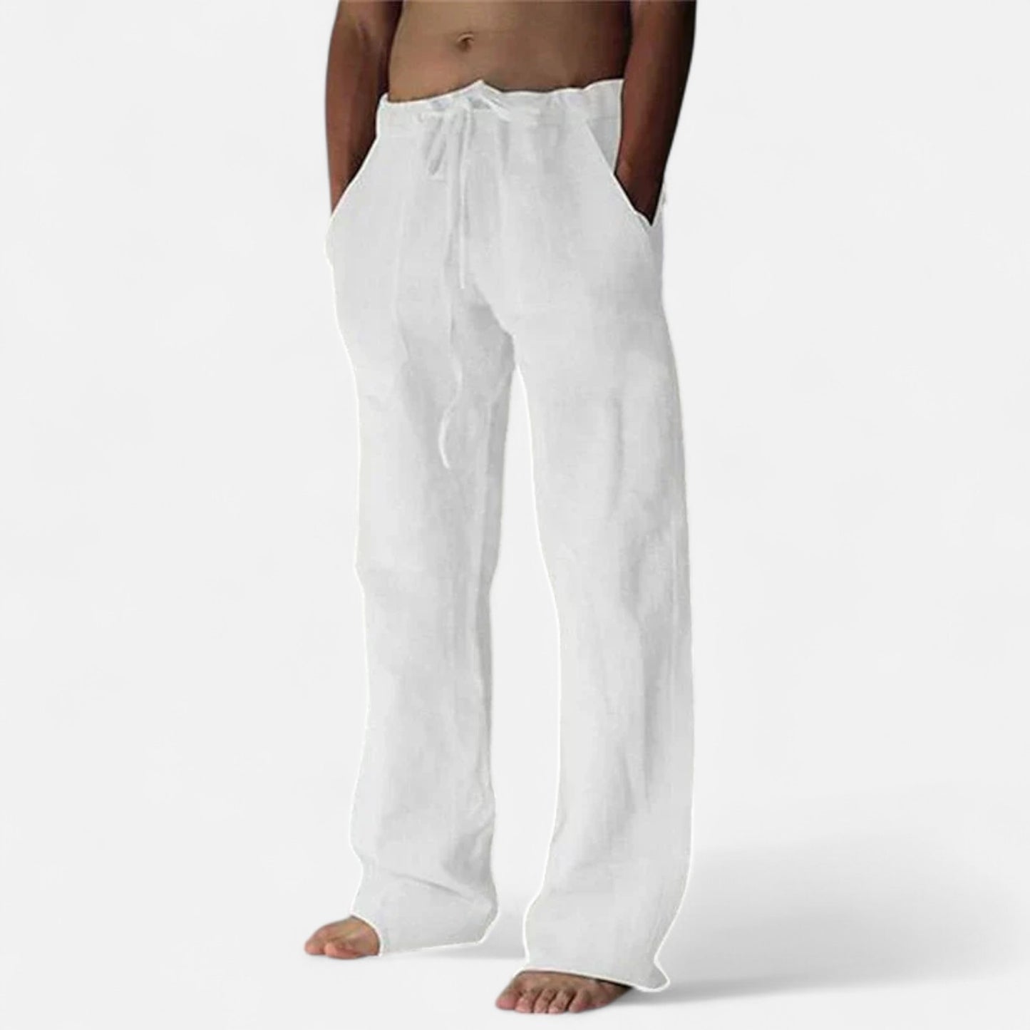 Mistrève | Pantalon Large en Lin pour Homme