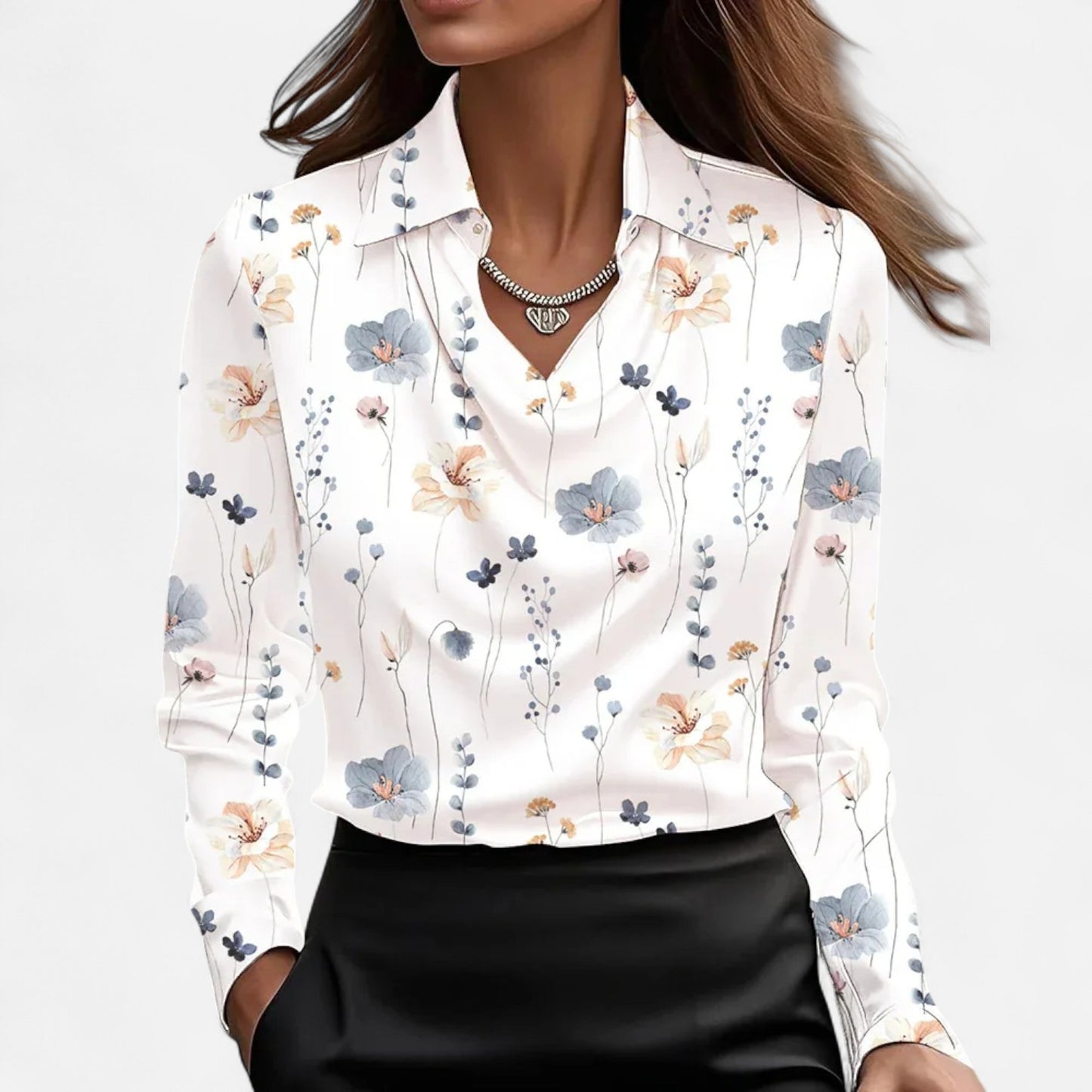 Mistrève | Chemises & Blouses Satinées Femme – Brillance Délicate et Sophistication Moderne