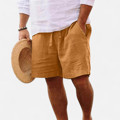 Mistrève | Short en Lin pour Homme – Élégance Décontractée, Fraîcheur Estivale
