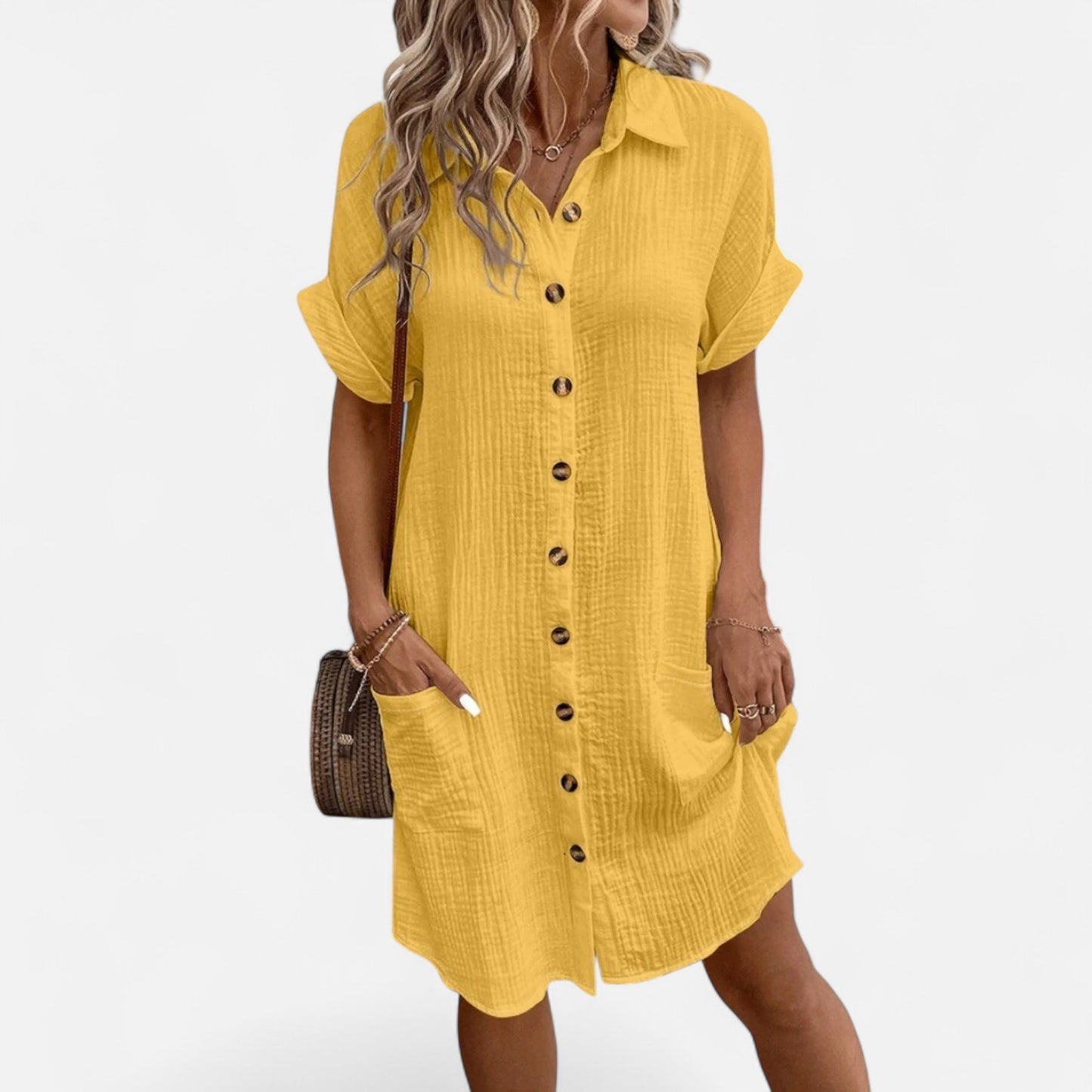 Mistrève | Robe Mini Vintage Effe – Charme Rétro, Élégance Contemporaine