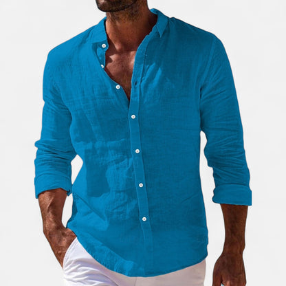 Mistrève | Chemise Homme en Lin – Élégance Légère pour l’Été